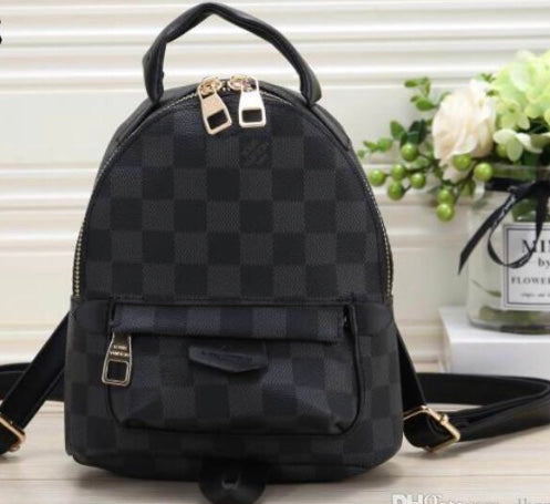 Black Checker Mini Backpack – Royal Rascals Apparel