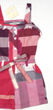 Berry Plaid Rompers