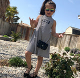 Sleveless "VOGUE" dress