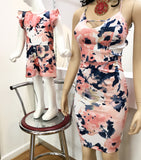 Floral Splash "Mommy & Me" Dress & Romper