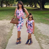 Floral Splash "Mommy & Me" Dress & Romper